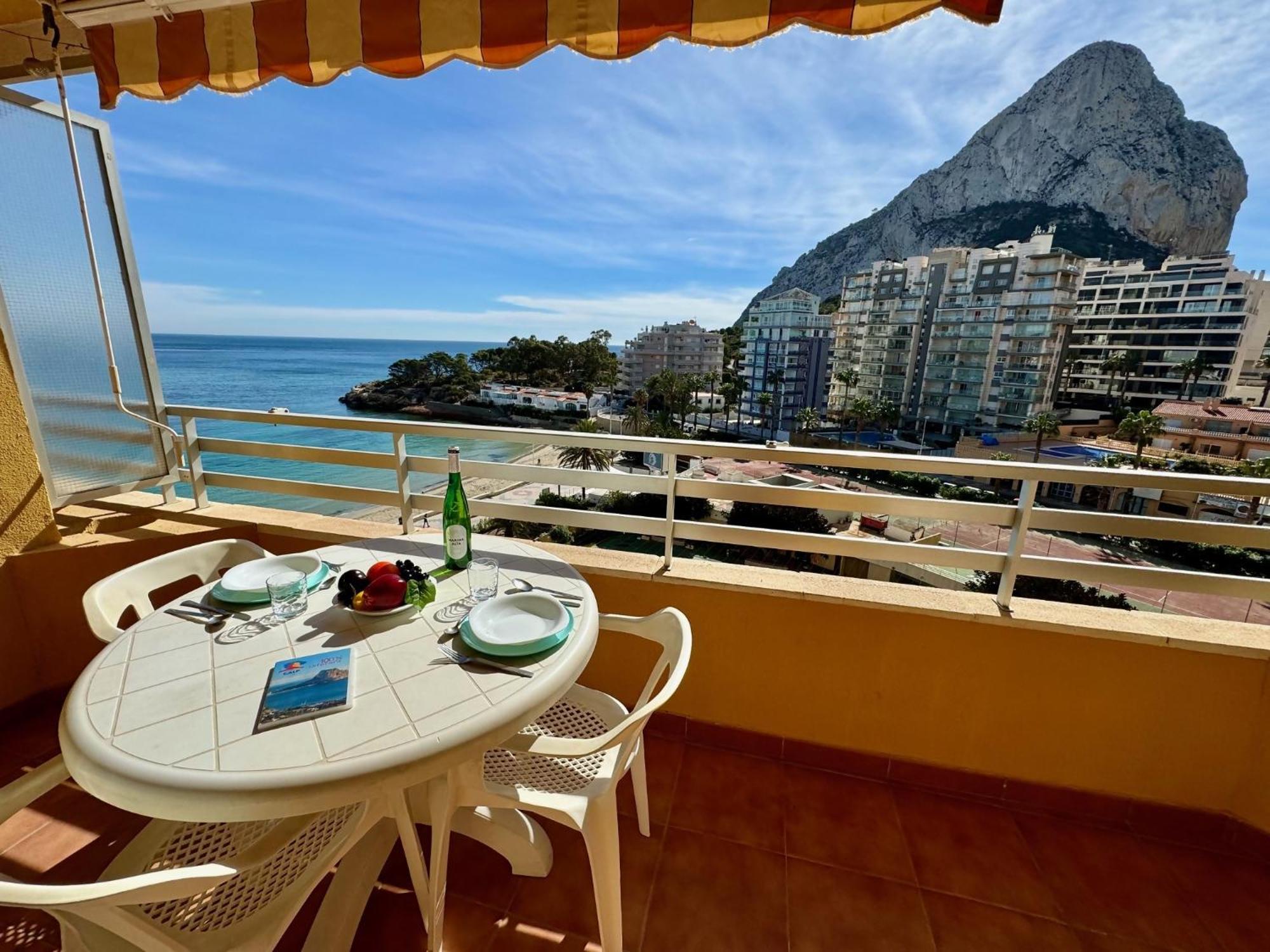 27C Vora 1 Dormitorio Con Vistas Al Mar Y Wifi Calp Extérieur photo